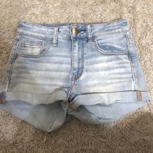 Light Wash AE Shorts